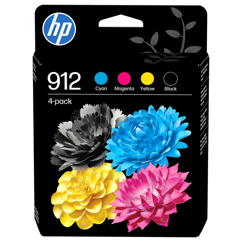 HP Tinte 912 6ZC74AE Multipack (BK/C/M/Y)