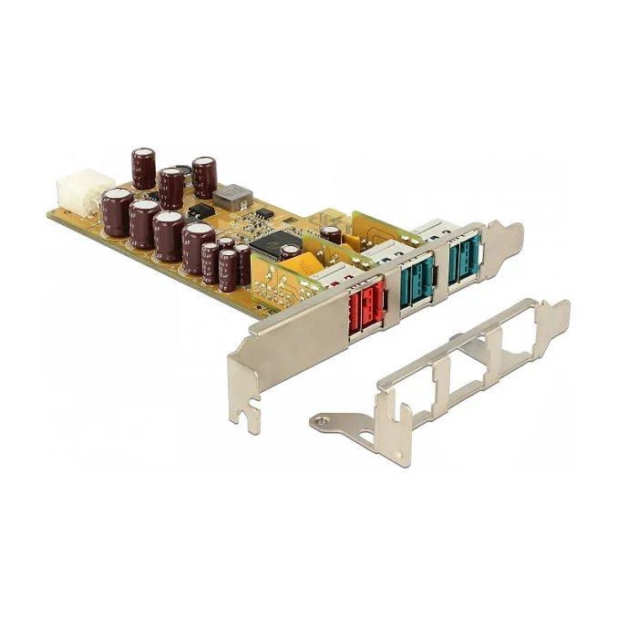 PoweredUSB PCI Express x1 Karte > 1 x 24 V + 2 x 12 V