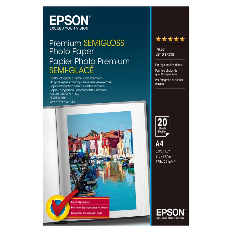 Epson C13S041332 A4 Fotopapier