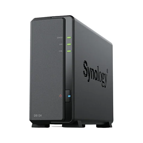 Synology DiskStation DS124 NAS Schwarz