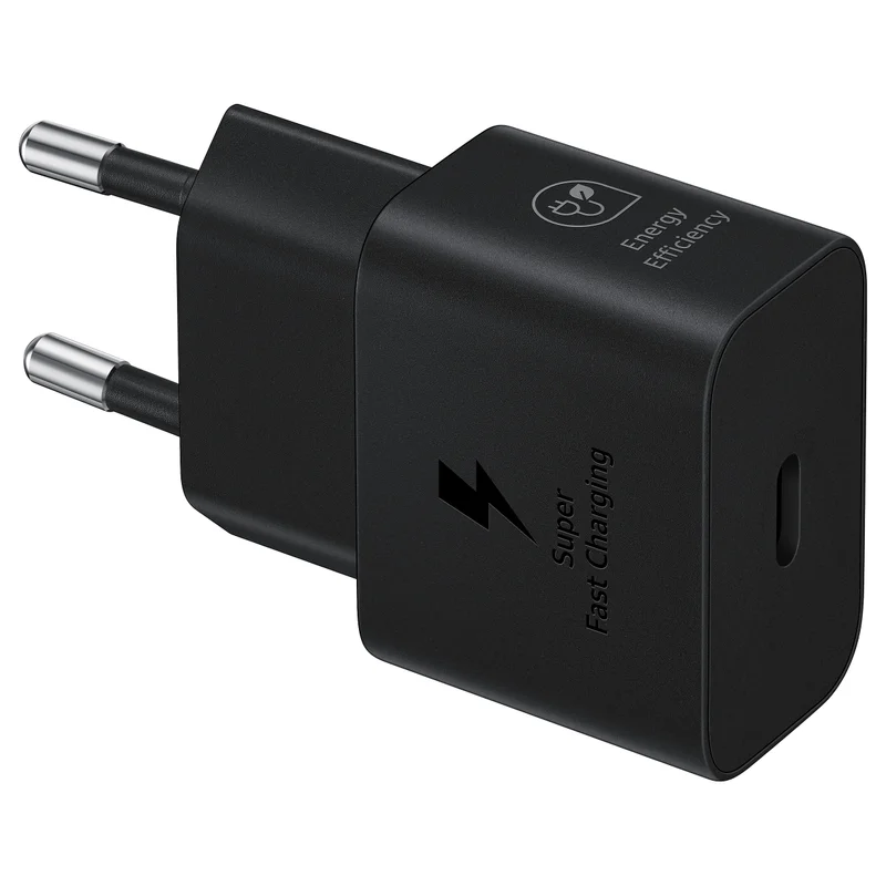 Samsung Schnellladegerät 25W Netzteil inkl. Datenkabel USB Type-C black