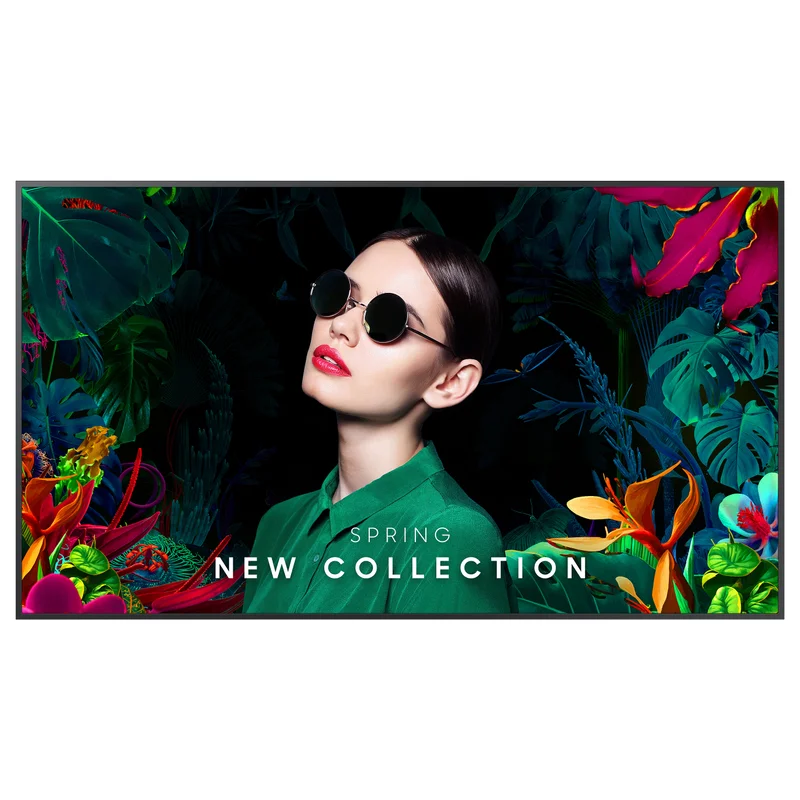 138,68cm/55" (3840x2160) Samsung LH55QMCEBGCXEN 16:9 4K UHD LED 8ms Digital Signage 24/7 3x HDMI DP USB LS WIFI LAN BT Black