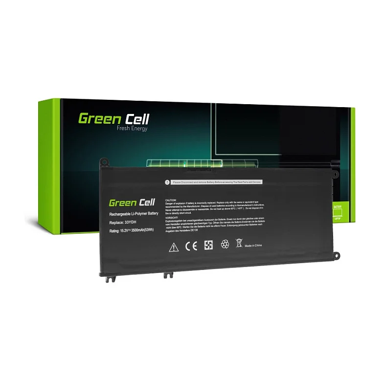 Green Cell Laptop Akku 33YDH für Dell Inspiron / 15,2V 3400mAh