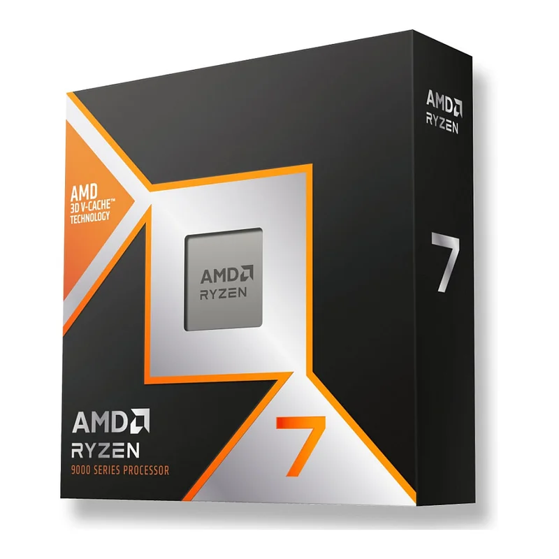 AMD Ryzen 7 9800X3D Box 8xCore MAX Boost 5,2GHz WOF