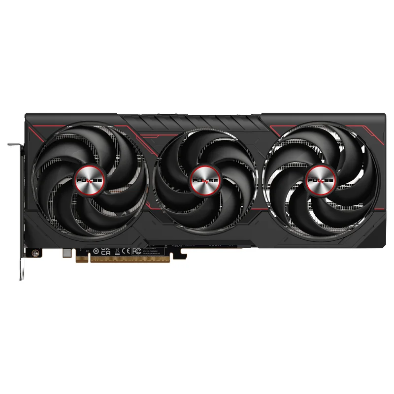 RX 9070 XT 16GB Sapphire Pulse Radeon GDDR6 3 Fan