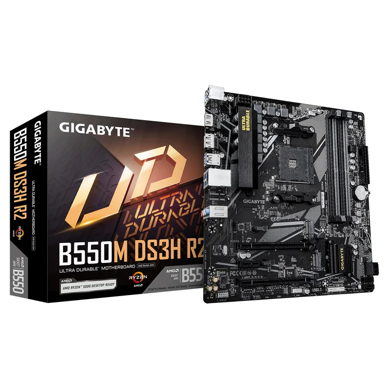 AM4 Gigabyte B550M DS3H R2 mATX