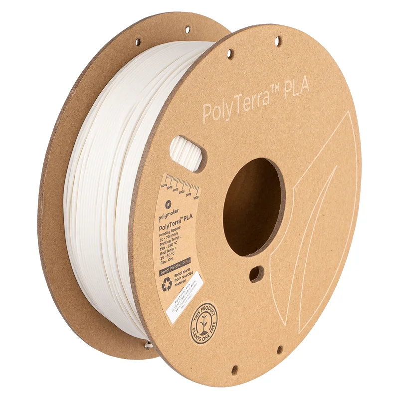 PLA 1,75mm COTTON WHITE 1kg