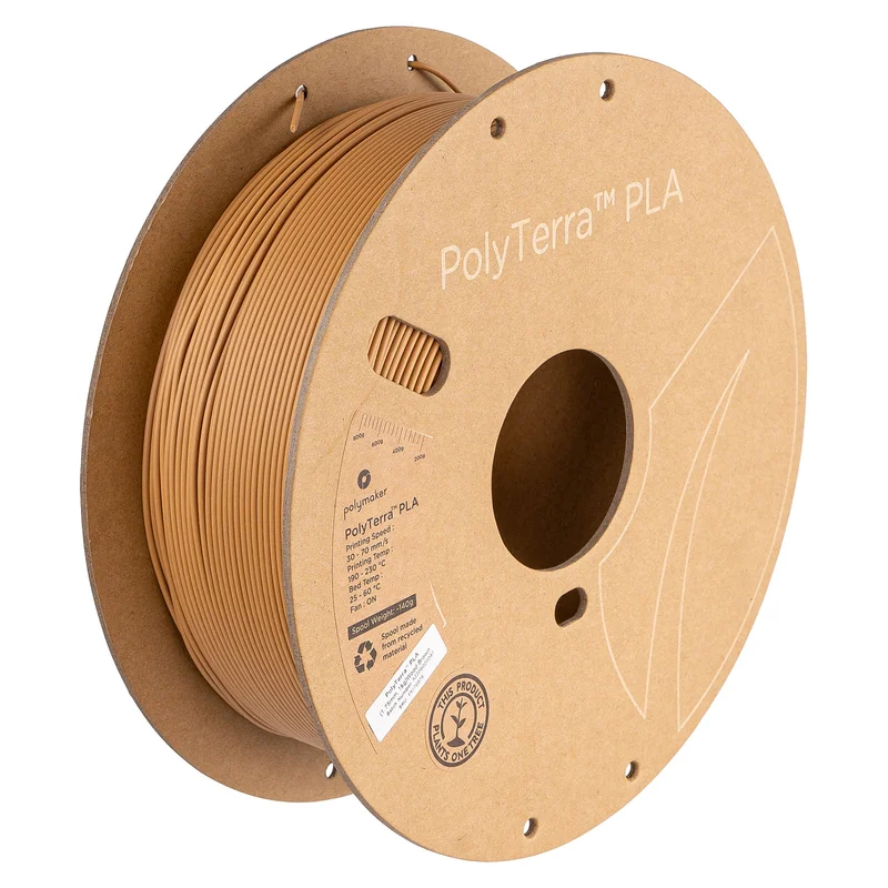 PLA 1,75mm WOOD BROWN 1kg