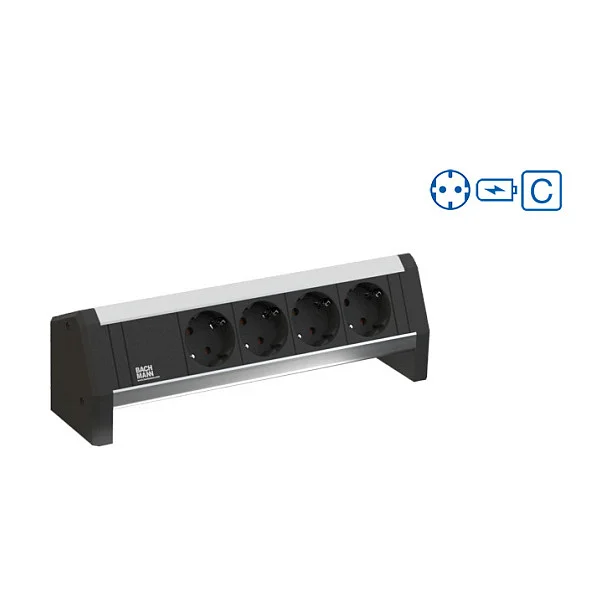 BACHMANN DESK 2xCEE7/3 1xUSB Charger