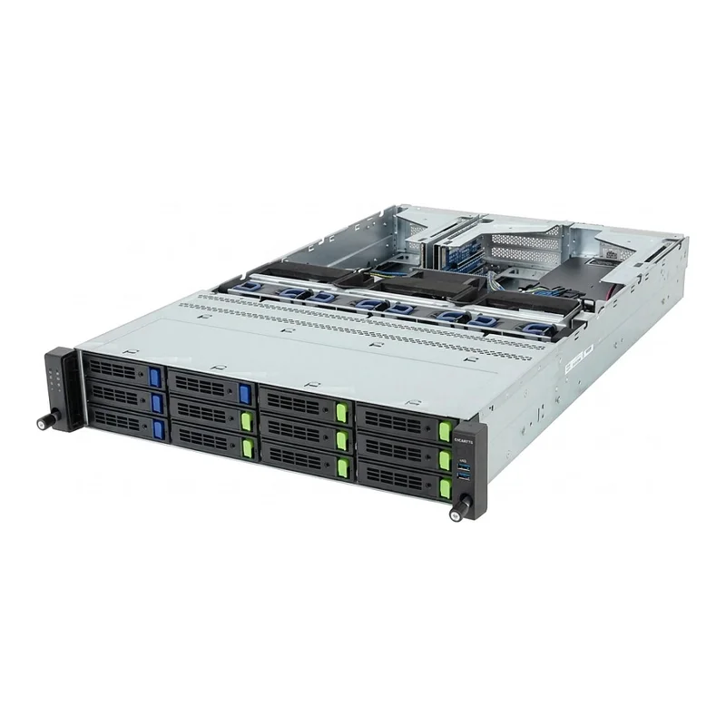 Server Gigabyte Barebone R263-Z35-AAF1 (Rev. 3.x) Rack Server 2U Single Sockel SP5 6NR263Z35DR000ACF1