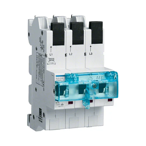 Hager SLS-Schalter 3P E-35A HTS335E ** f.Sammelschiene QuickConnect