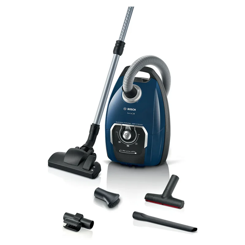 BGL8XPER Serie 8 Bodenstaubsauger mit Beutel blau