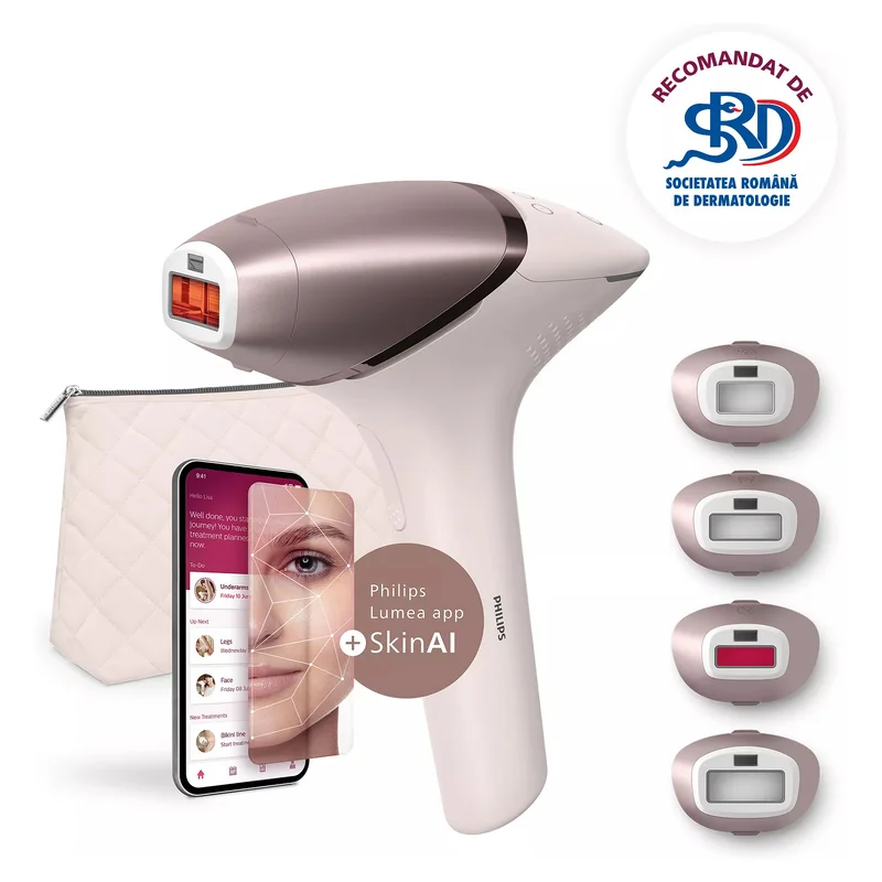 light hair remover Intense pulsed light Pink gold