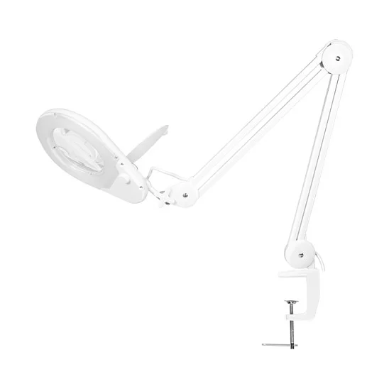 Magnifying lamp, clamp mount, 5 diopter, 56 LED (9W)