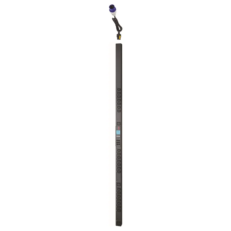 Metered-by-Outlet with Switching Rack PDU ZeroU 2G Rack AC 200/208/230V Ethernet 10/100 input IEC 60309 oc 24 0U BK