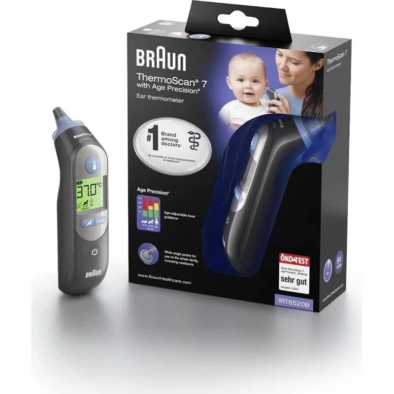 Braun Thermometer ThermoScan 7 IRT6520B