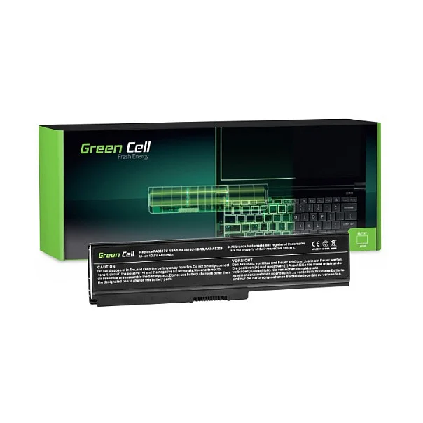 A Green Cell für Toshiba Satellite C650 C650D C660 C660D L650D L655 L750 PA3817U-1BRS / 11,1V 4400mAh