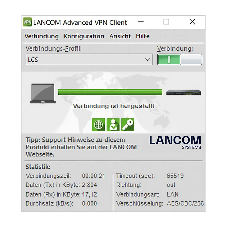 LANCOM Advanced VPN Client (Windows, 25 Benutzer) - ESD